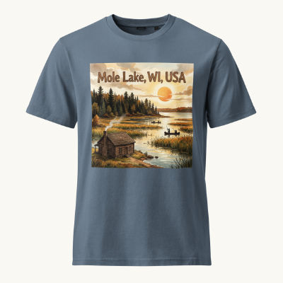 Mole Lake, WI Vintage Tee