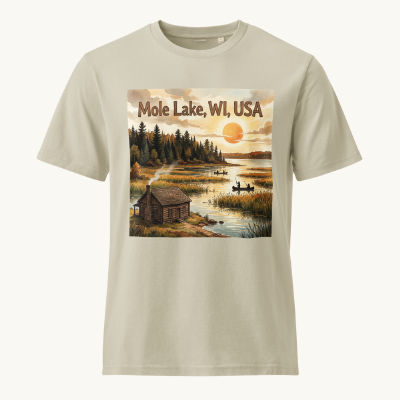 Mole Lake, WI Vintage Tee
