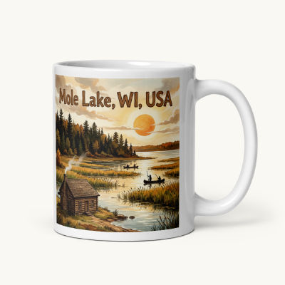 Mole Lake, WI Coffee Mug