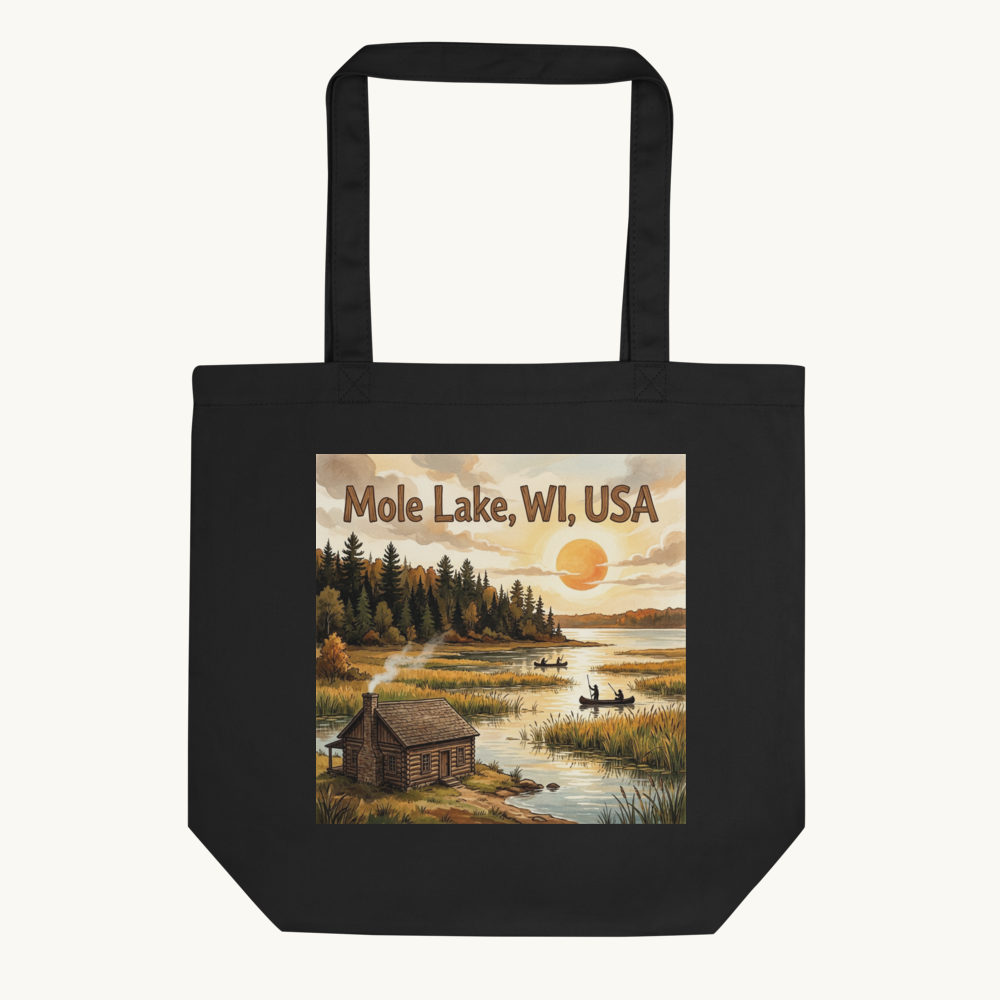 Mole Lake, WI Tote Bag