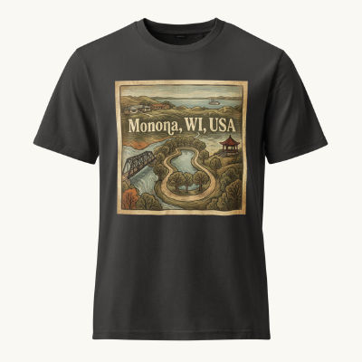 Monona, WI Vintage Tee