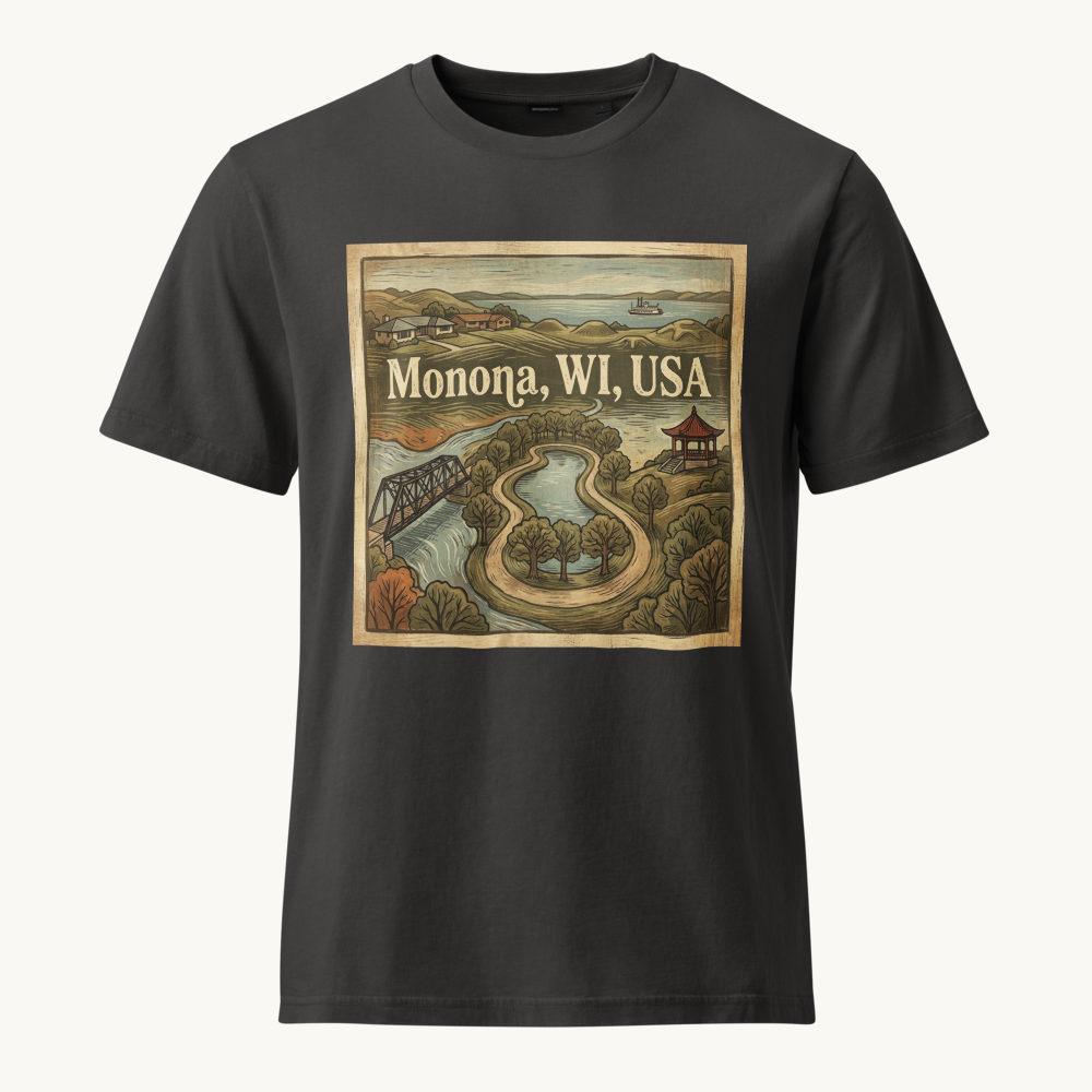 Monona, WI Vintage Tee