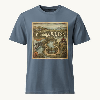 Monona, WI Vintage Tee