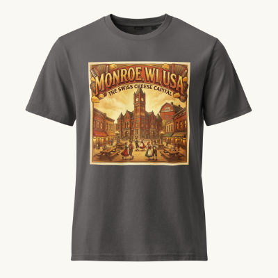Monroe, WI Vintage Tee