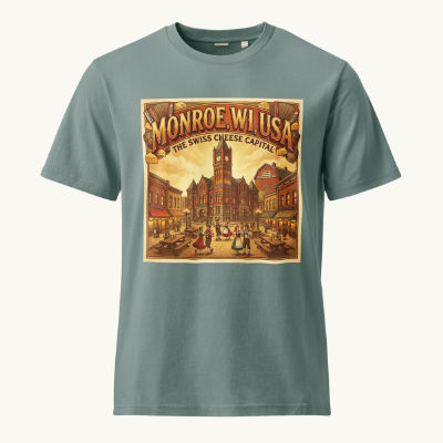 Monroe, WI Vintage Tee
