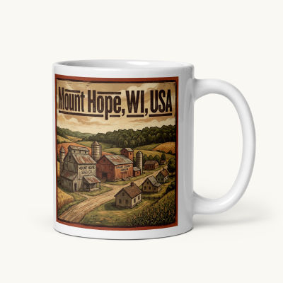 Mount Hope, WI Coffee Mug
