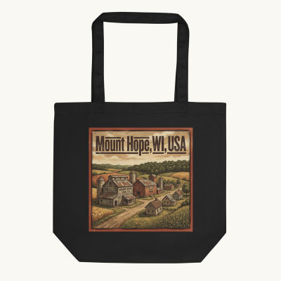 Mount Hope, WI Tote Bag