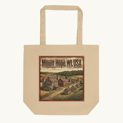 Mount Hope, WI Tote Bag