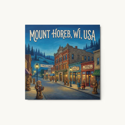 Mount Horeb, WI Metal Print