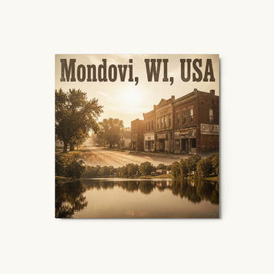 Mondovi, WI Metal Print