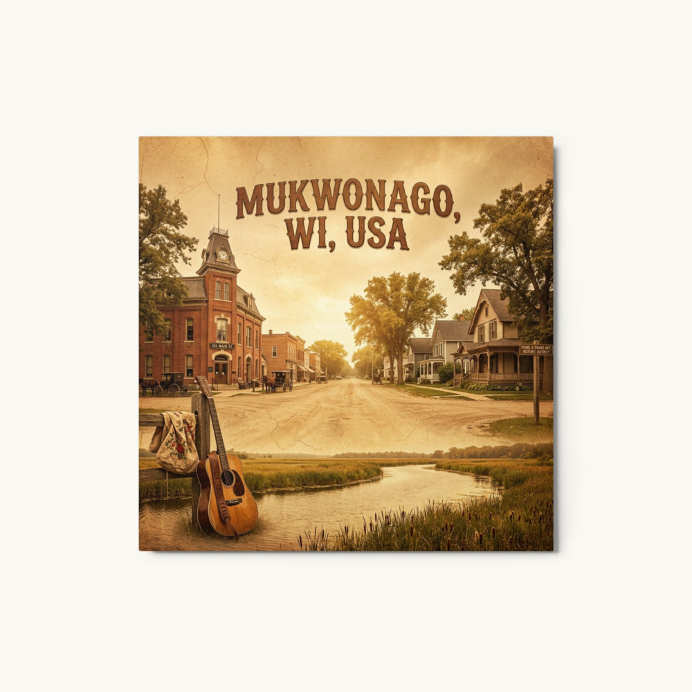 Mukwonago, WI Metal Print