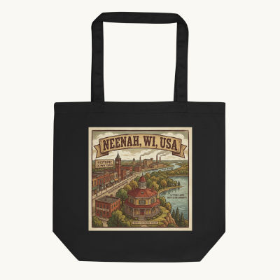 Neenah, WI Tote Bag