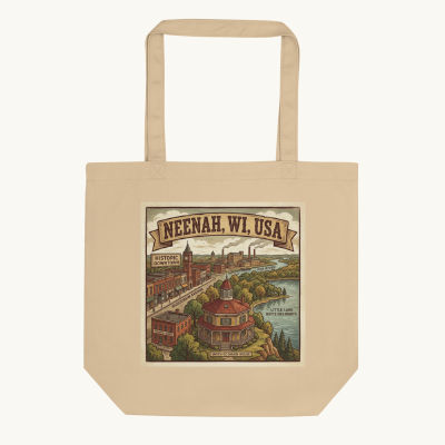 Neenah, WI Tote Bag