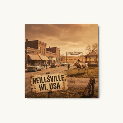 Neillsville, WI Metal Print