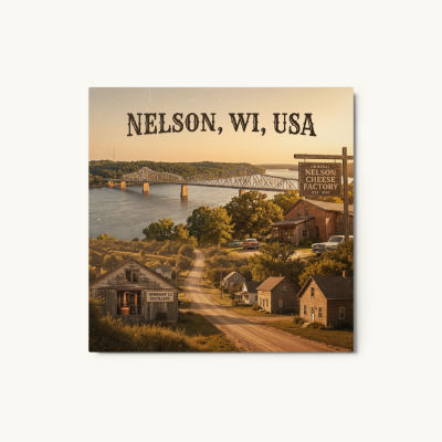 Nelson, WI Metal Print