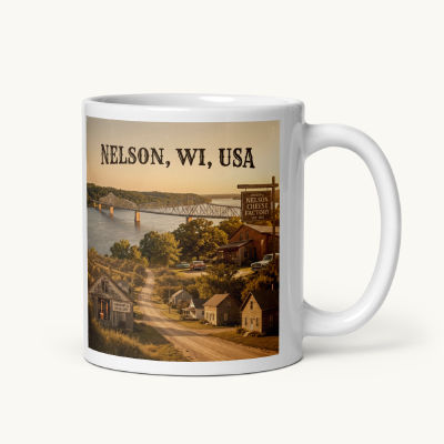 Nelson, WI Coffee Mug