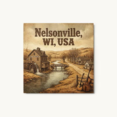 Nelsonville, WI Metal Print