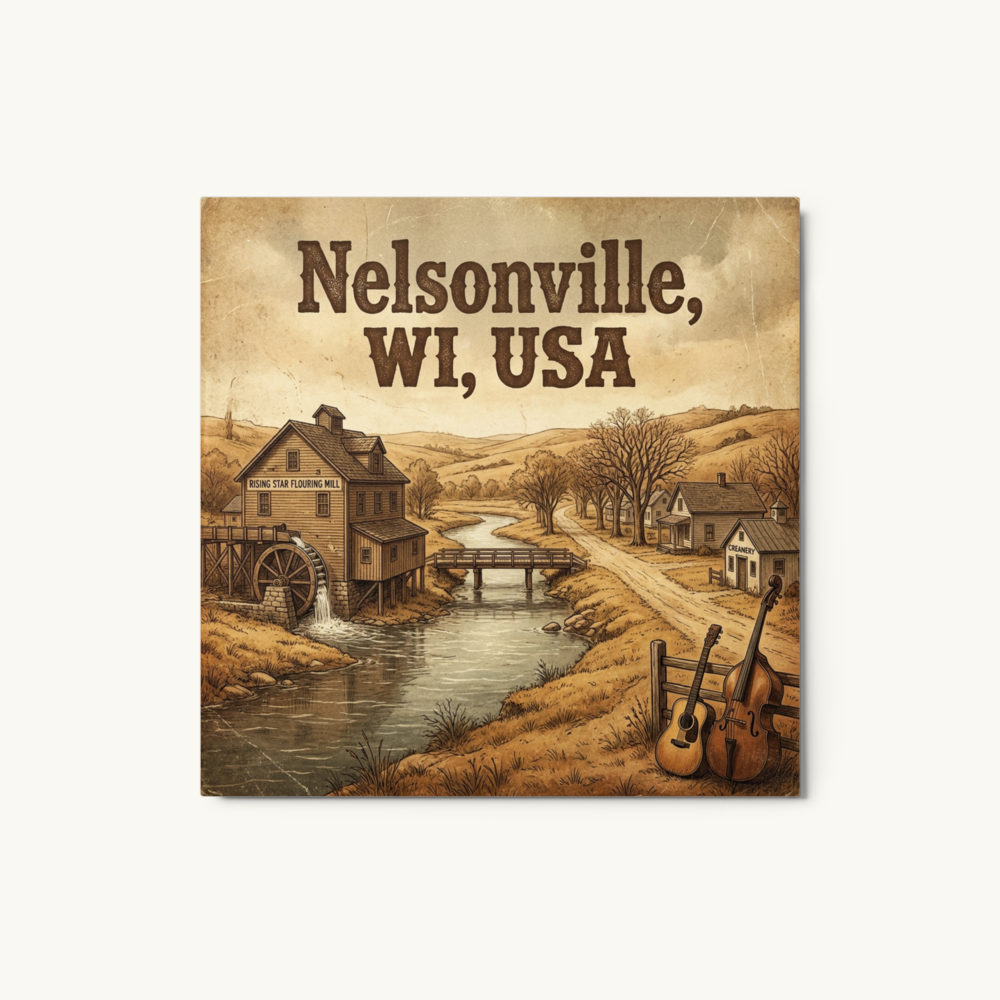 Nelsonville, WI Metal Print