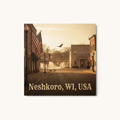 Neshkoro, WI Metal Print