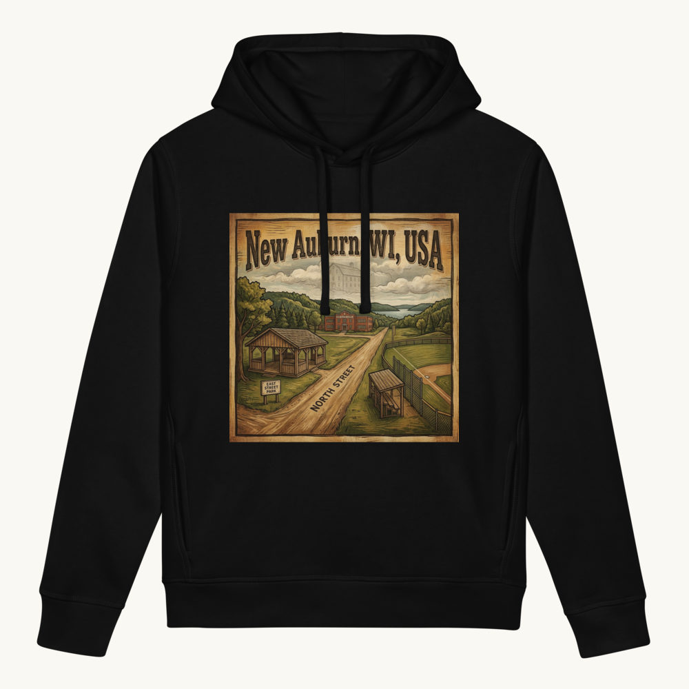 New Auburn, WI Hoodie