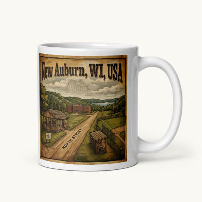 New Auburn, WI Coffee Mug