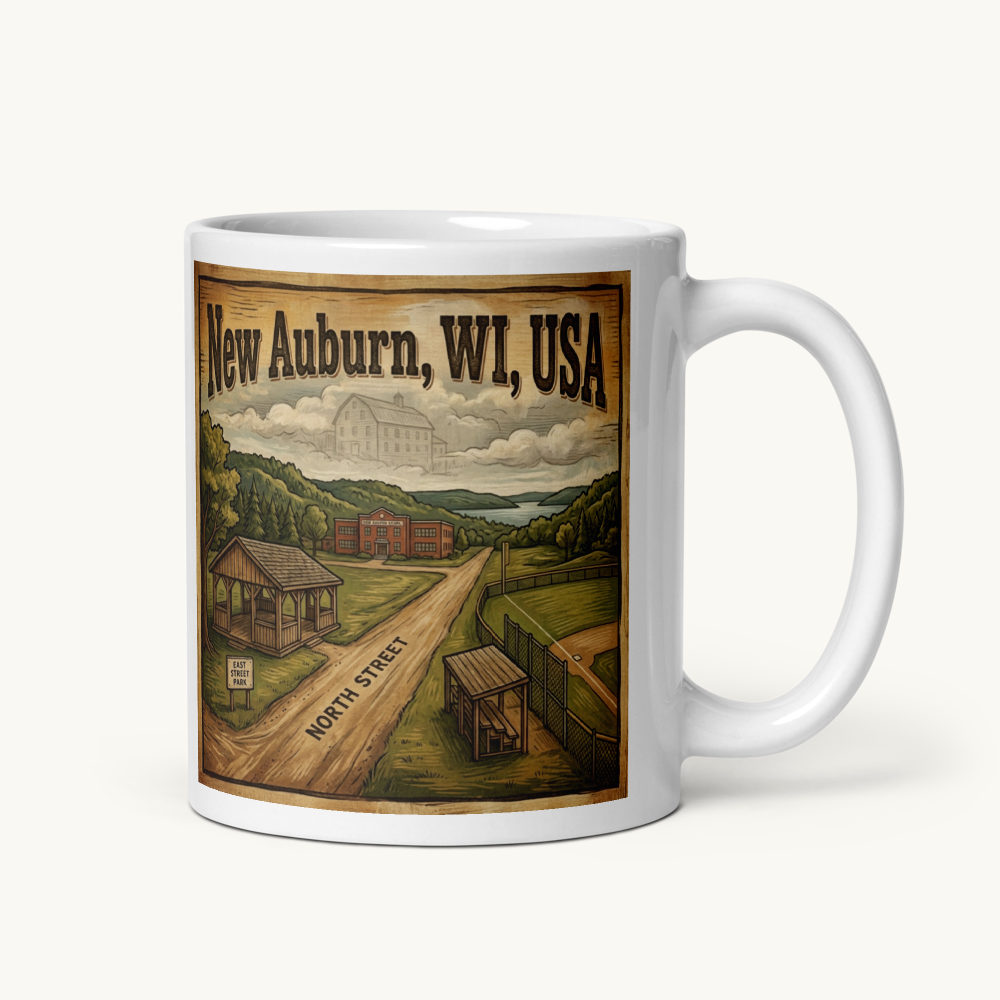 New Auburn, WI Coffee Mug