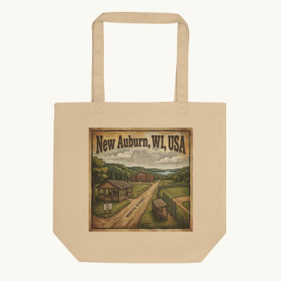 New Auburn, WI Tote Bag