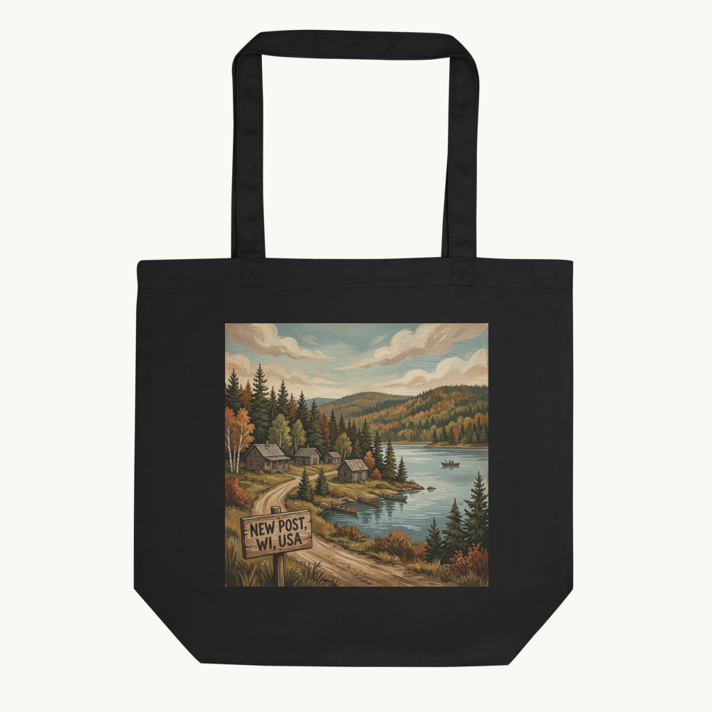 New Post, WI Tote Bag