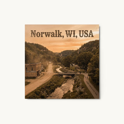 Norwalk, WI Metal Print