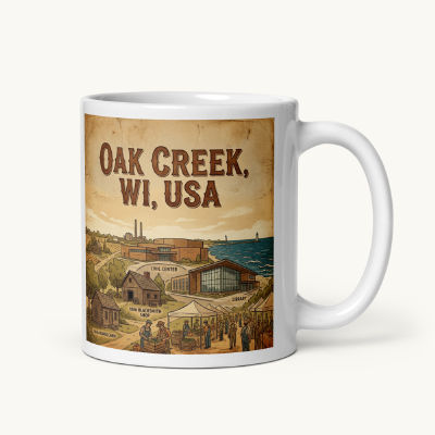 Oak Creek, WI Coffee Mug