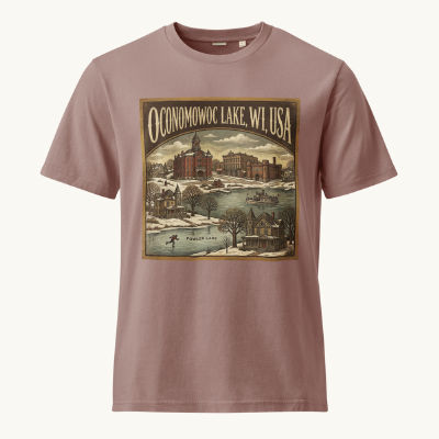 Oconomowoc Lake, WI Vintage Tee
