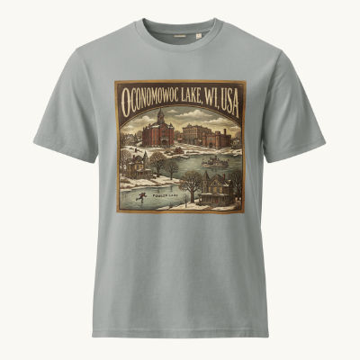 Oconomowoc Lake, WI Vintage Tee