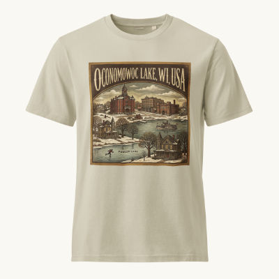 Oconomowoc Lake, WI Vintage Tee