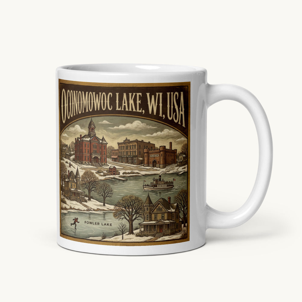 Oconomowoc Lake, WI Coffee Mug