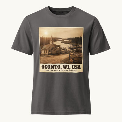 Oconto, WI Vintage Tee