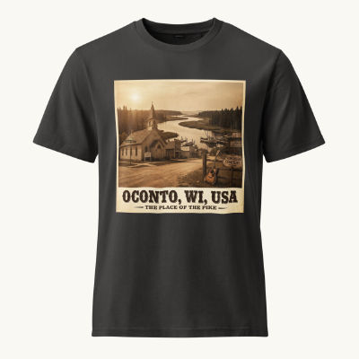 Oconto, WI Vintage Tee