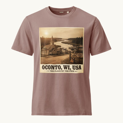 Oconto, WI Vintage Tee