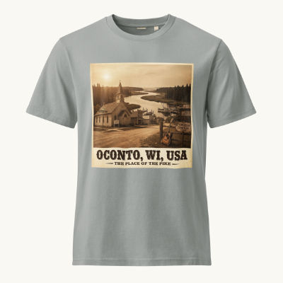 Oconto, WI Vintage Tee