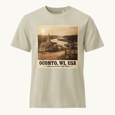 Oconto, WI Vintage Tee