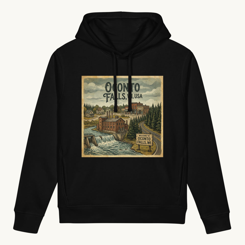 Oconto Falls, WI Hoodie