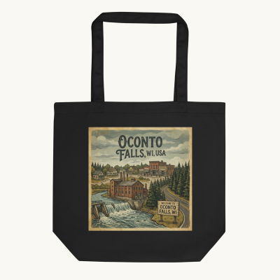 Oconto Falls, WI Tote Bag