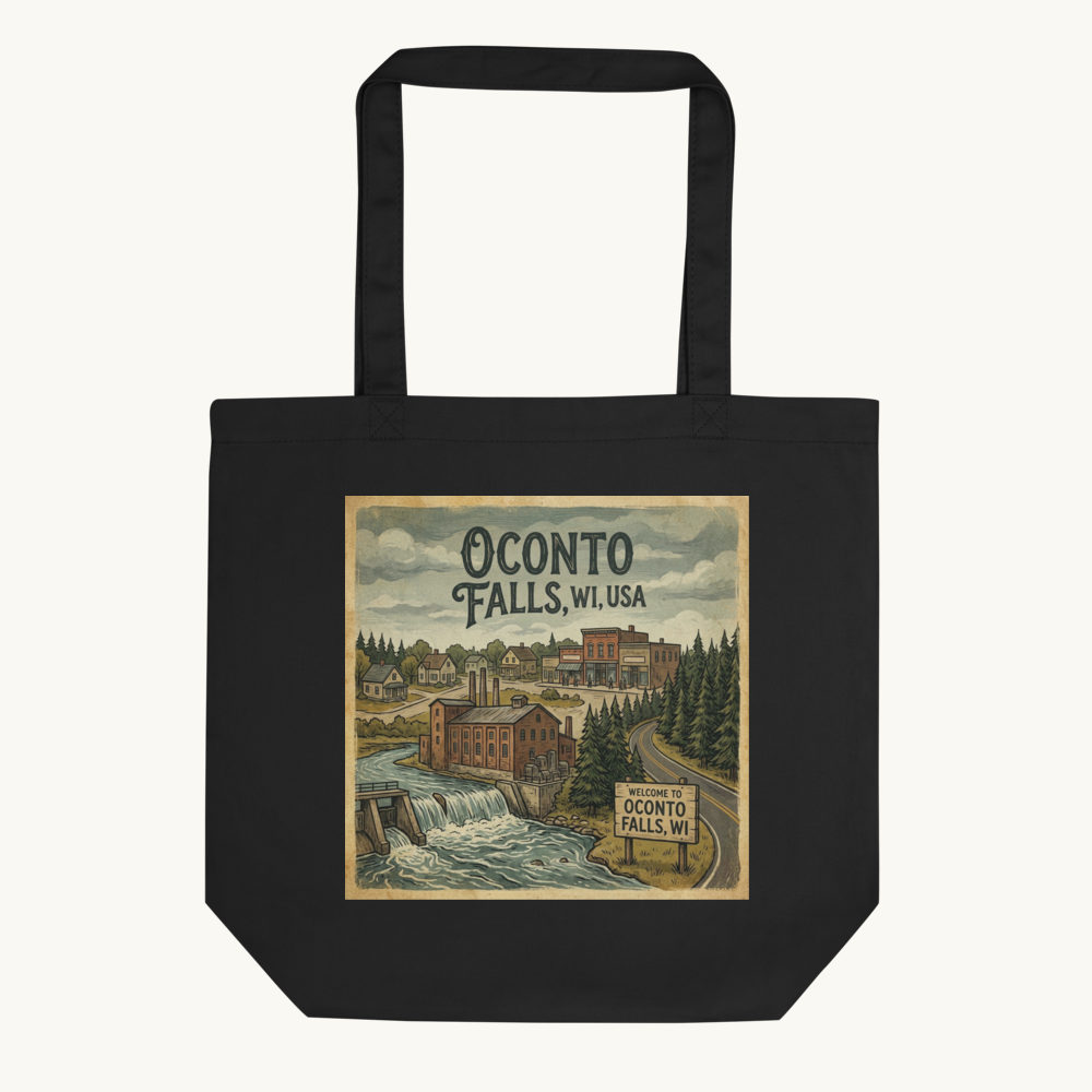 Oconto Falls, WI Tote Bag