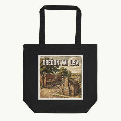 Oregon, WI Tote Bag