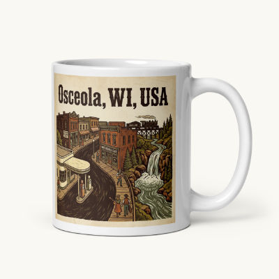 Osceola, WI Coffee Mug
