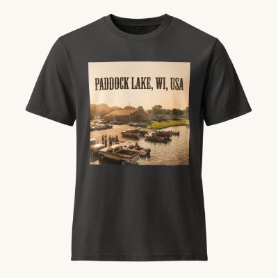 Paddock Lake, WI Vintage Tee