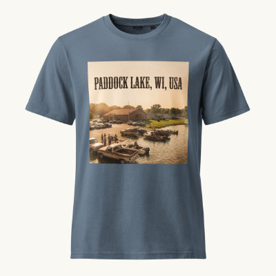 Paddock Lake, WI Vintage Tee