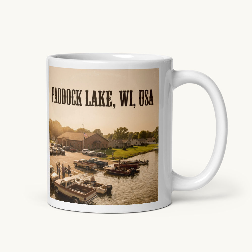 Paddock Lake, WI Coffee Mug