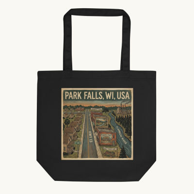 Park Falls, WI Tote Bag