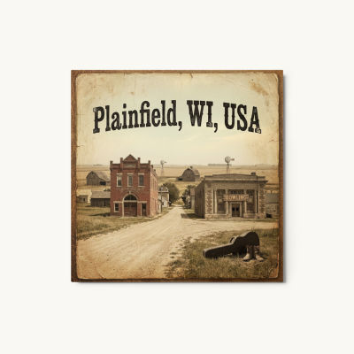 Plainfield, WI Metal Print