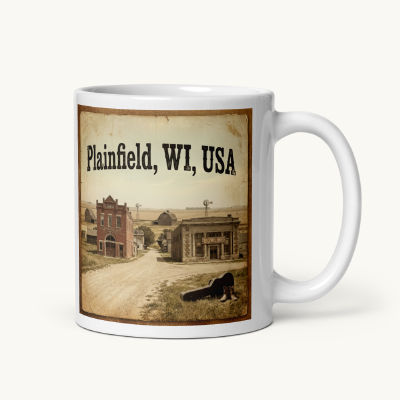 Plainfield, WI Coffee Mug